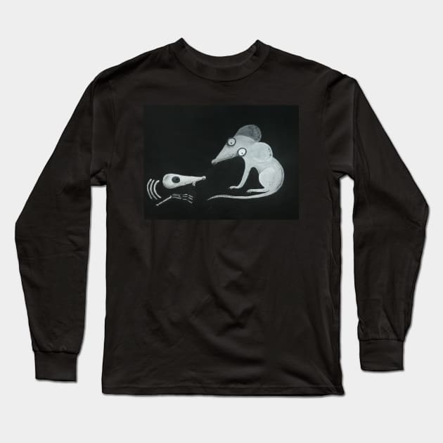 Dead mouse Long Sleeve T-Shirt by HanDraw